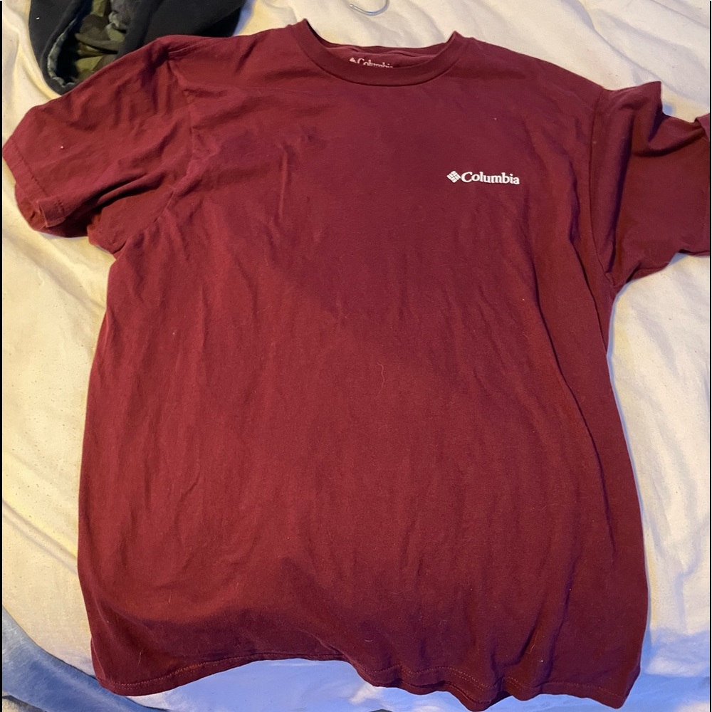 Columbia, Color Burgundy, Size Large, Brand Columbia